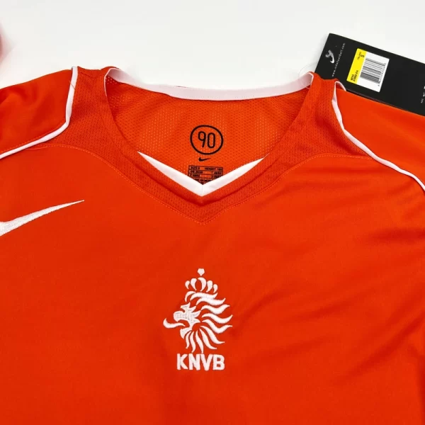 Netherlands 2004-05 Home Retro Jersey - Image 3