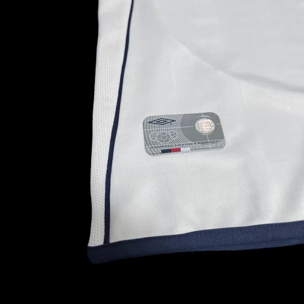 England 2002-03 Home Retro Jersey - Image 5
