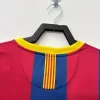 Barcelona 2010-11 Home Long Sleeve Retro Jersey - Image 7