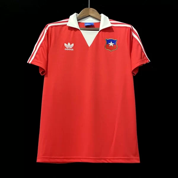Chile 1982-83 Retro Home Jersey Fan Version - Image 8