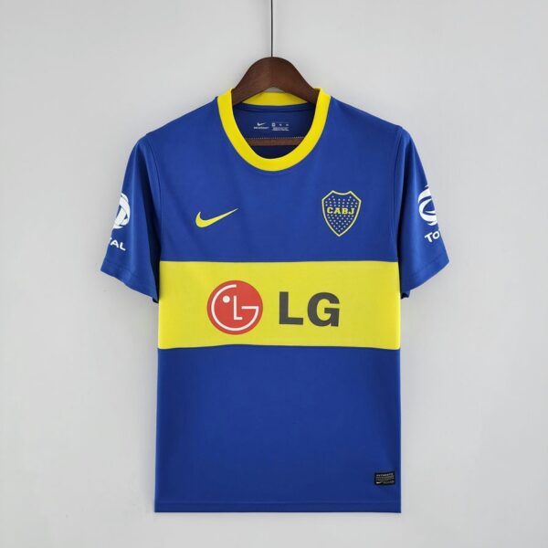 Boca Juniors 2010-11 Home Retro Jersey