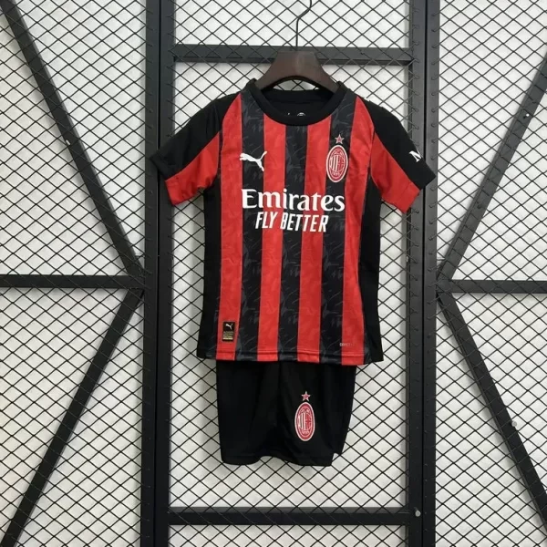 AC Milan 2025-26 Home Kids Kit