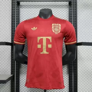 Bayern Munich 2025-26 125th Anniversary Jersey Player Version - Red