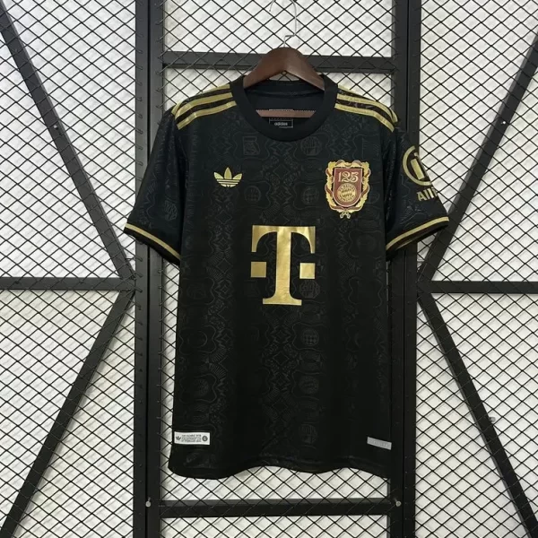 Bayern Munich 2025-26 Black 125th Anniversary Jersey Fan Version