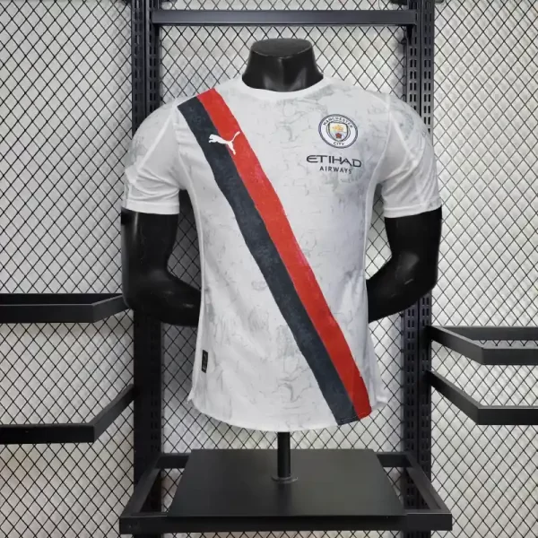Manchester City 2025-26 Away Jersey Player Version