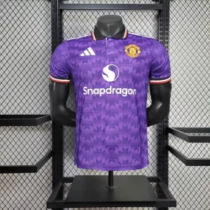Manchester United 2025-26 Purple Special Edition Jersey Player Version
