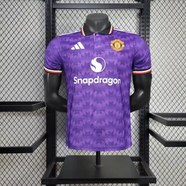 Manchester United 2025-26 Purple Special Edition Jersey Player Version