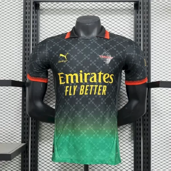 AC Milan 2025-26 Co-Branded Jersey Player Version 1