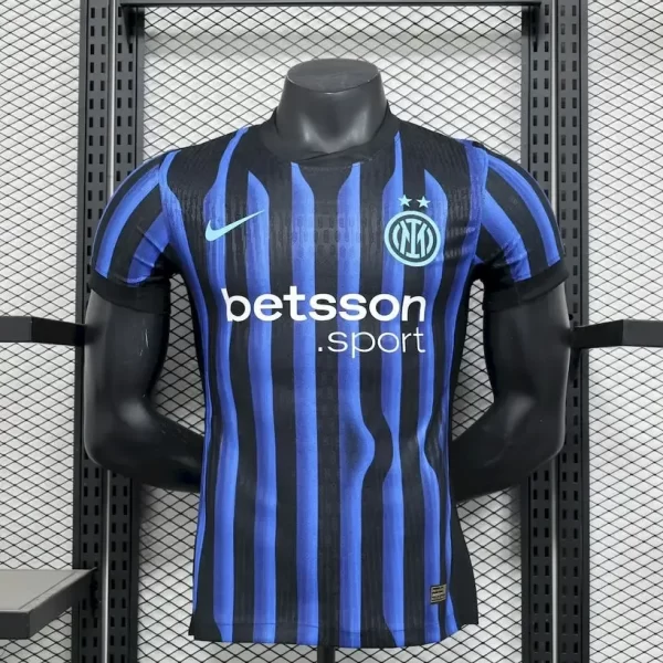 Inter Milan 2025-26 Home Jersey Player Version