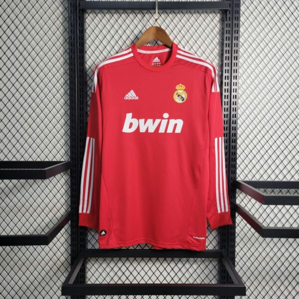 Real Madrid 2011-12 Third Away Long Sleeve Retro Jersey