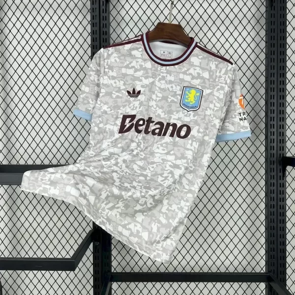 Aston Villa 2025-26 Third Jersey Fan Version