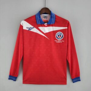 Chile 1998-99 Home Long Sleeve Retro Jersey