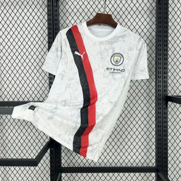 Manchester City 2025-26 Away Jersey Fan Version