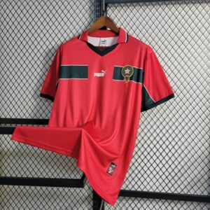 Morocco 1998-99 Three-Passenger Retro Jersey