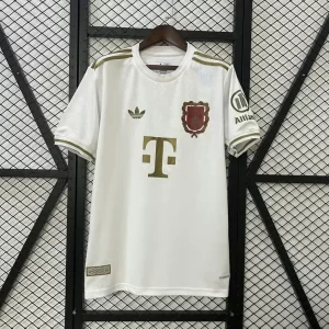 Bayern Munich 2025-26 White 125th Anniversary Jersey Fan Version