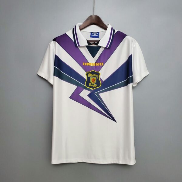 Scotland 1994-96 White Retro Jersey