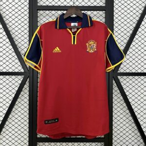 Spain 2000-01 Home Retro Jersey