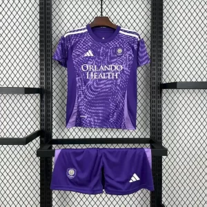 Orlando City 2025-26 Home Kids Kit