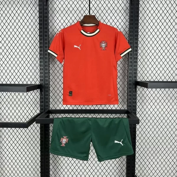Portugal 2025-26 Home Kids Kit