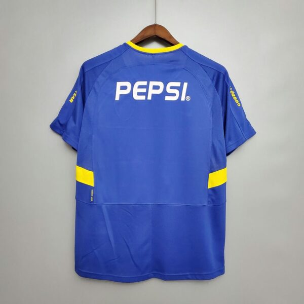 Boca Juniors 2003-04 Home Retro Jersey - Image 2