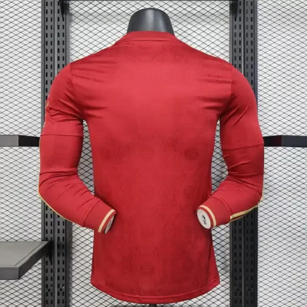 Bayern Munich 2025-26 125th Anniversary Jersey Long Sleeve Player Version - Image 2
