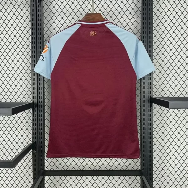 Aston Villa 2025-26 Home Jersey Fan Version - Image 2