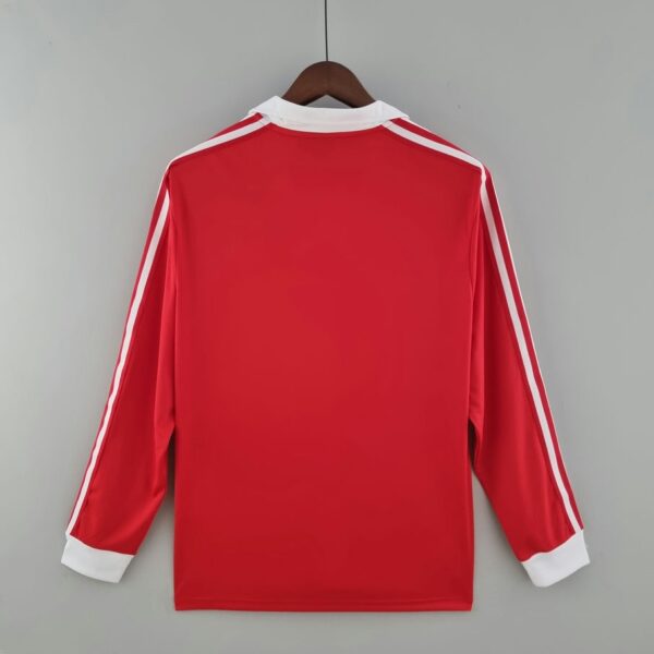 Chile 1982-83 Home Long Sleeve Retro Jersey - Image 2