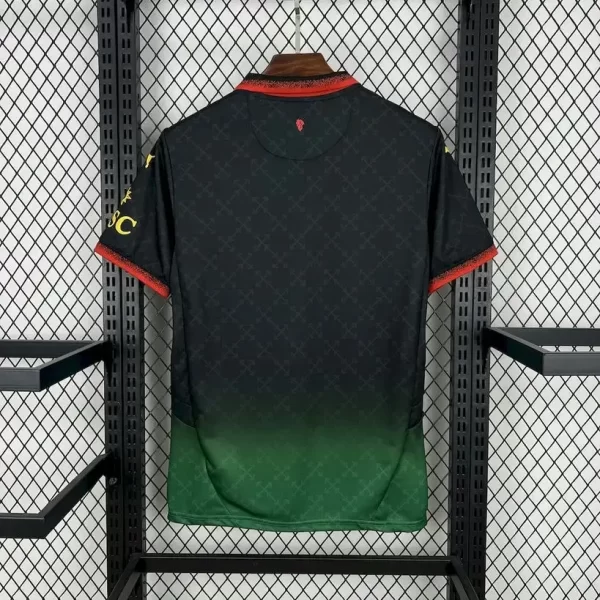 AC Milan 2025-26 Co-Branded Diavoli OFF-WHITE Black & Green Jersey Fan Version - Image 2