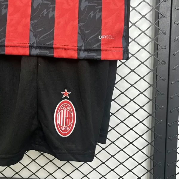 AC Milan 2025-26 Home Kids Kit - Image 3