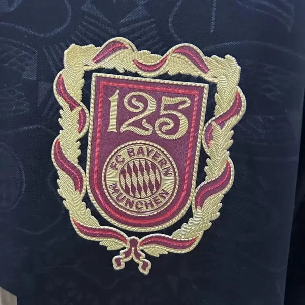 Bayern Munich 2025-26 Black 125th Anniversary Jersey Fan Version - Image 3