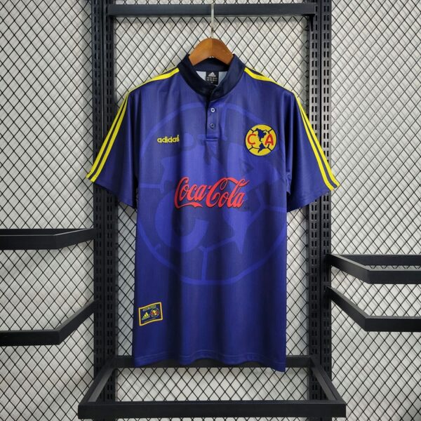 America 1998-99 Away Retro Jersey - Image 3