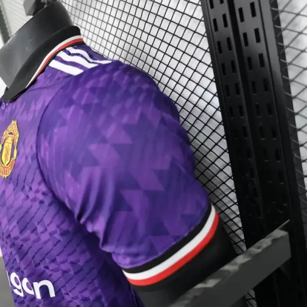 Manchester United 2025-26 Purple Special Edition Jersey Player Version - Image 4