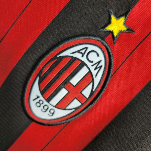 AC Milan 2013-14 Long Sleeve  RetroJersey - Image 4