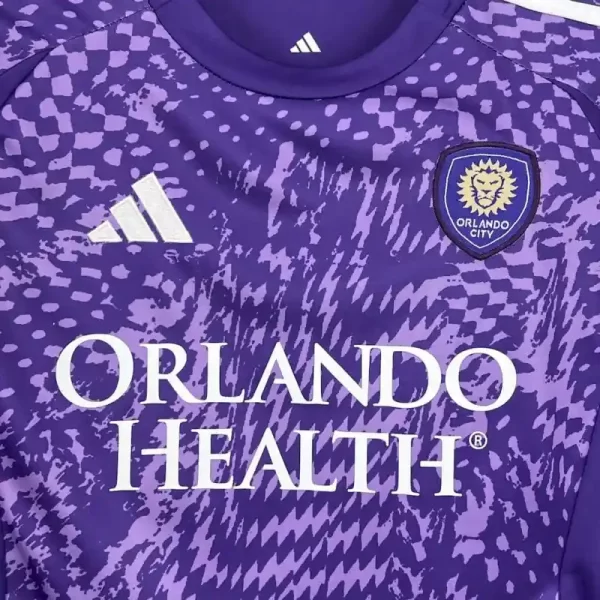 Orlando City 2025-26 Home Kids Kit - Image 4