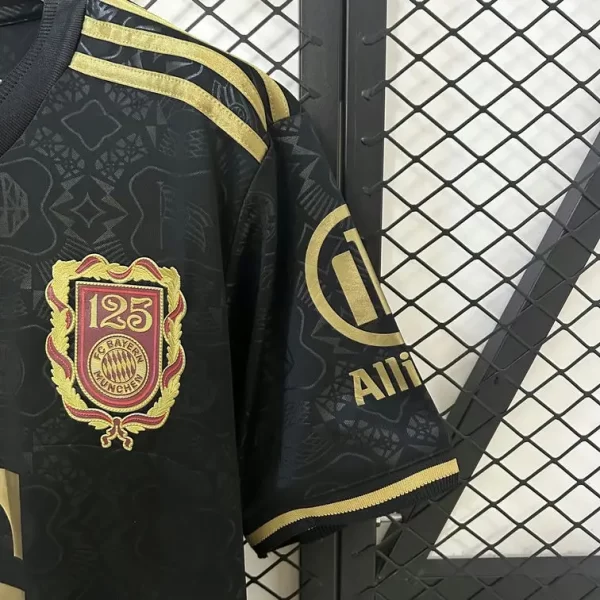 Bayern Munich 2025-26 Black 125th Anniversary Jersey Fan Version - Image 5