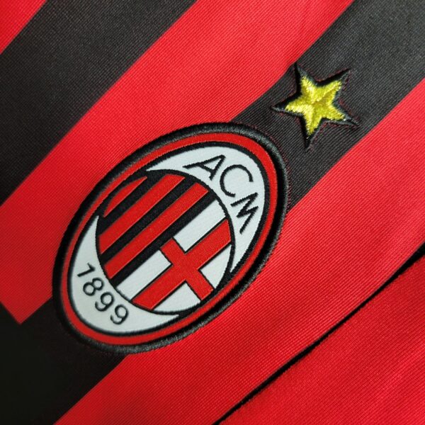 AC Milan 2007-08 Home Retro Jersey - Image 5