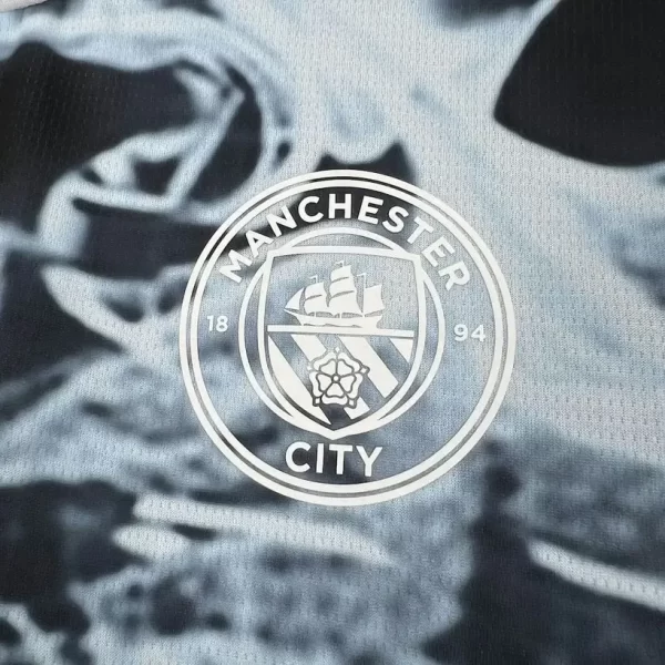 Manchester City 2025-26 Black and Blue Concept Jersey Fan Version - Image 5