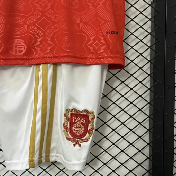 Bayern Munich 2025-26 125th Anniversary Kids Kit - Image 5