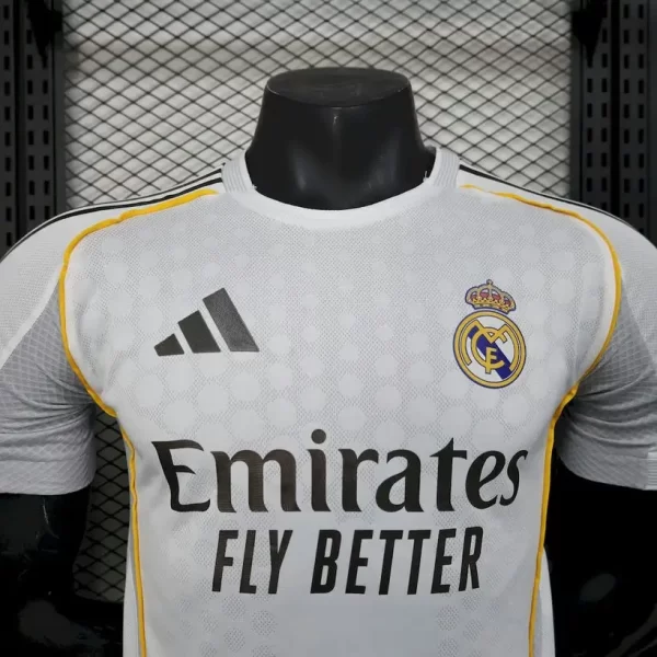 Real Madrid 2025-26 Home Jersey Player Version - Image 6