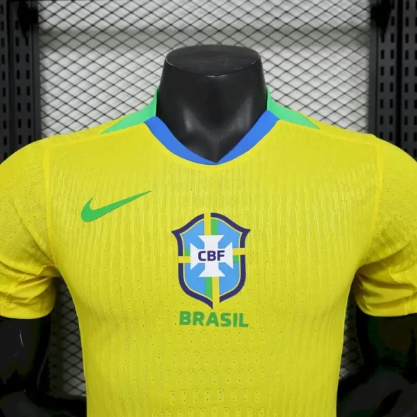 Brazil 2025-26 Home Jersey Player Version - Image 6