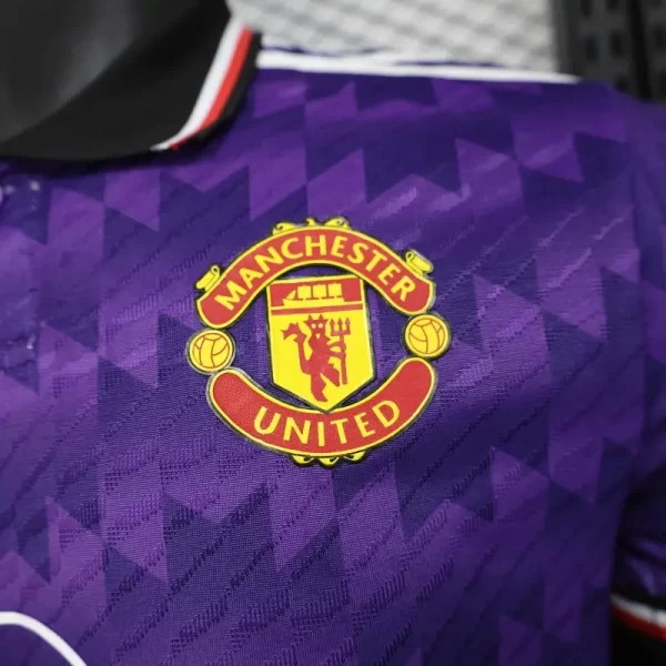 Manchester United 2025-26 Purple Special Edition Jersey Player Version - Image 6