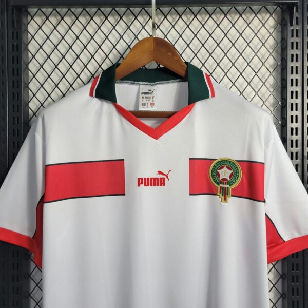 Morocco 1998-99 Away Retro Jersey - Image 6