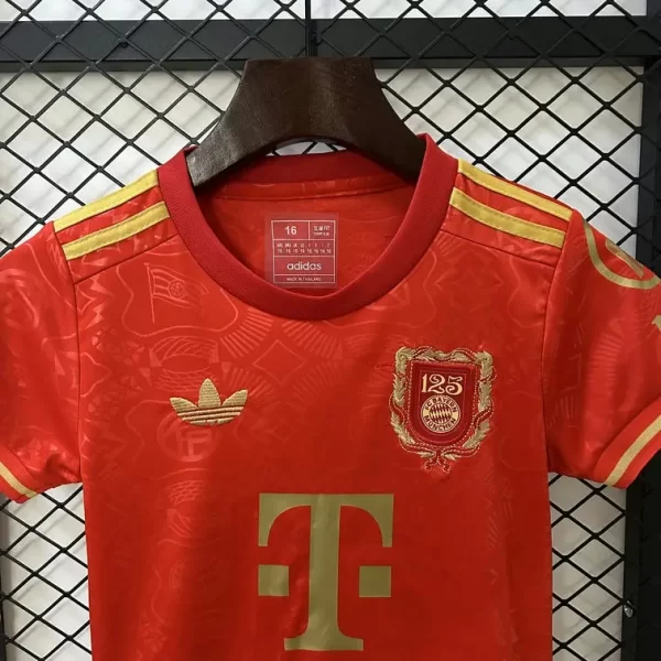 Bayern Munich 2025-26 125th Anniversary Kids Kit - Image 6