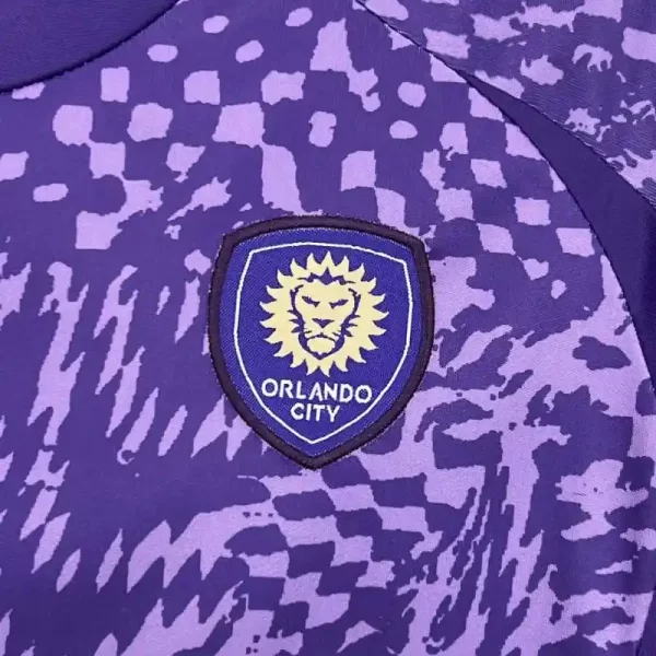 Orlando City 2025-26 Home Kids Kit - Image 6