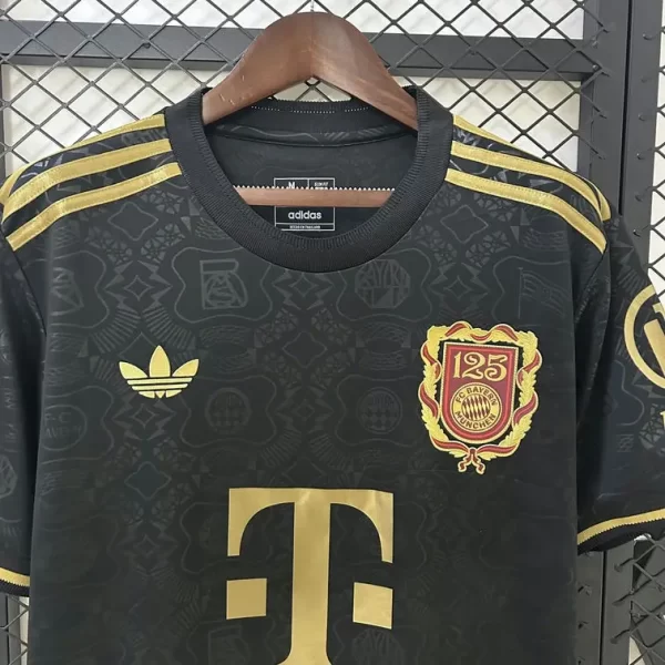 Bayern Munich 2025-26 Black 125th Anniversary Jersey Fan Version - Image 6