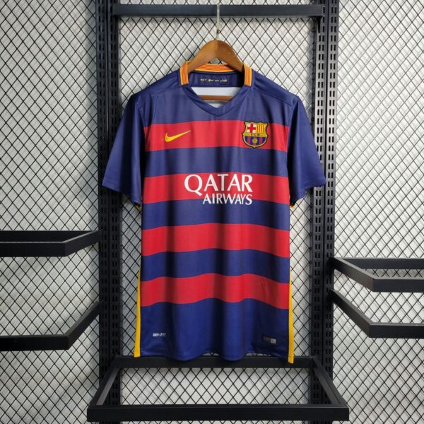 Barcelona 2015-16 Home Retro Jersey - Image 7