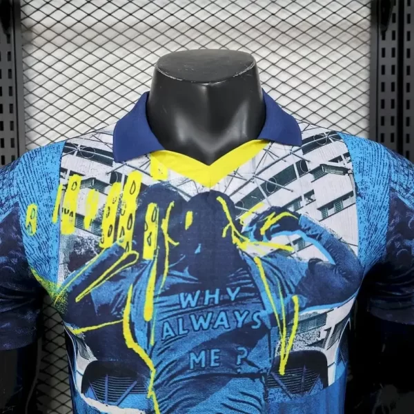 Manchester City 2025-26 Blue Special Edition Jersey Player Version - Image 7