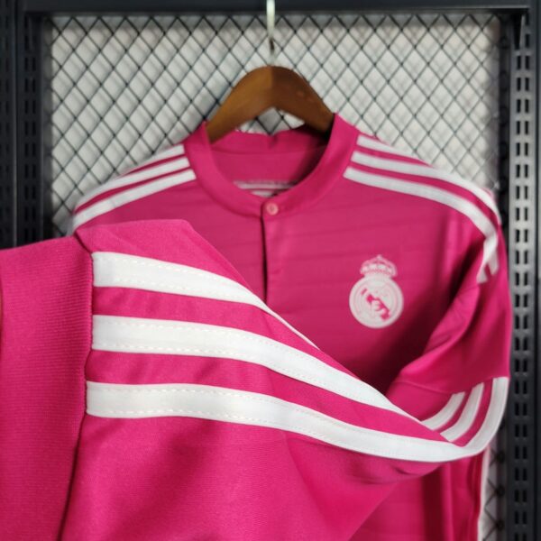 Real Madrid 2014-15 Long Sleeve Away Retro Jersey - Image 7