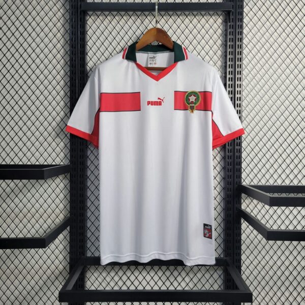 Morocco 1998-99 Away Retro Jersey - Image 7