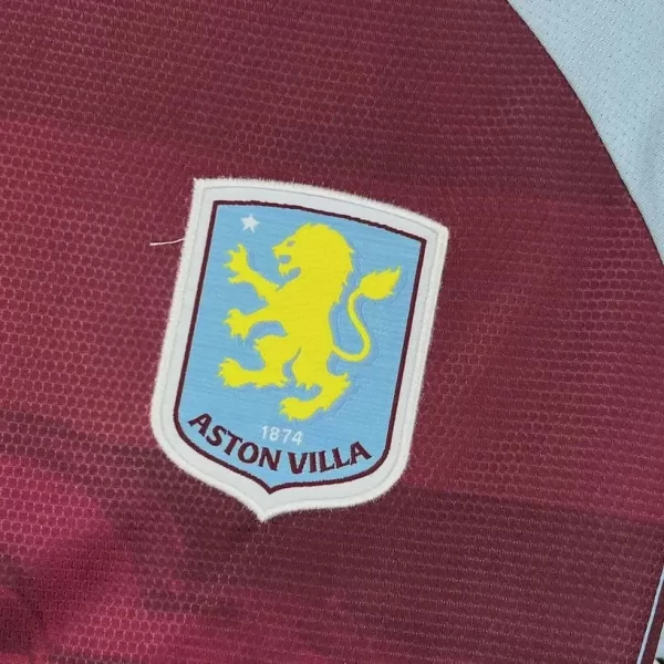 Aston Villa 2025-26 Home Jersey Fan Version - Image 7